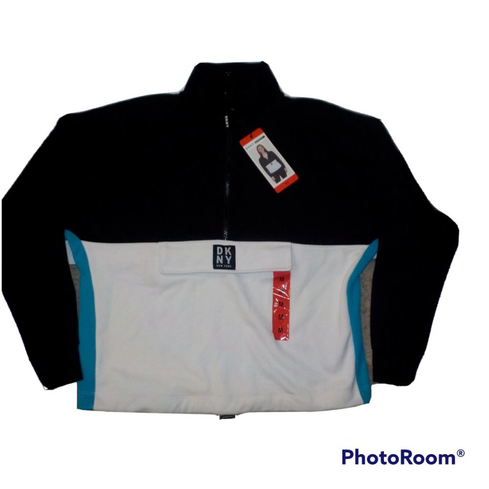 New DKNY 1/4 Zip Sweatshirt